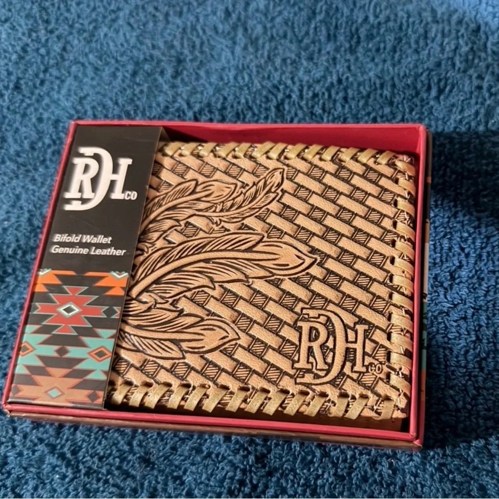 RH Co. Leather Bifold Wallet